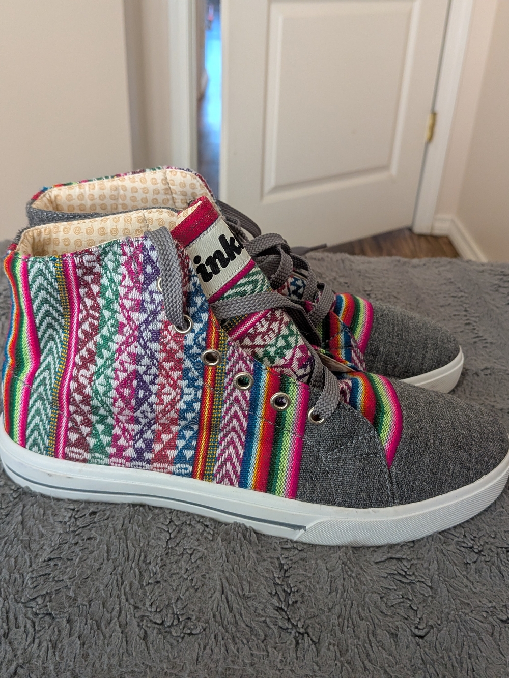 Inkkas High Top Peruvian Handmade Vegan Sneakers